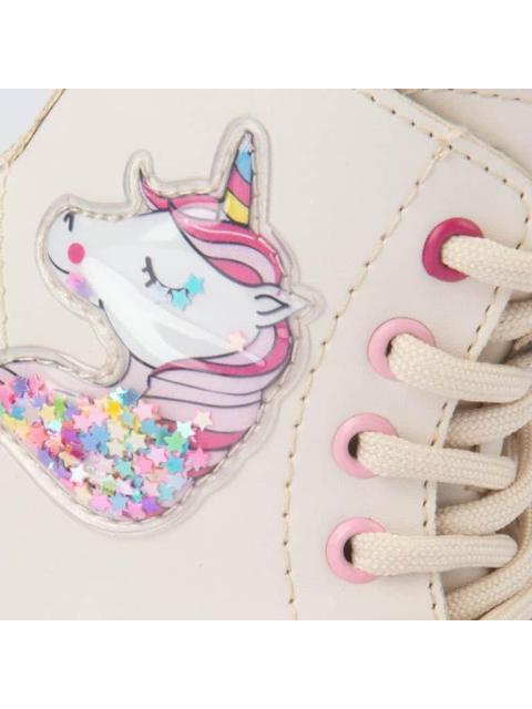BOTIN HIKER UNICORNIO BEIGE VIVIS SHOES KIDS