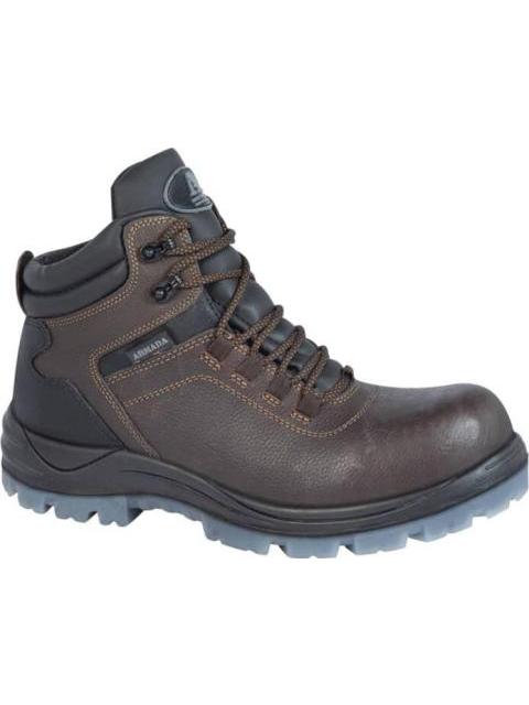 BOTIN INDUSTRIAL CASCO DE SEGURIDAD CAFE ARMADA