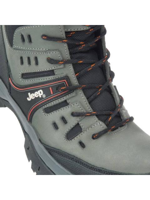 BOTIN INDUSTRIAL CON CASCO DE SEGURIDAD GRIS JEEP