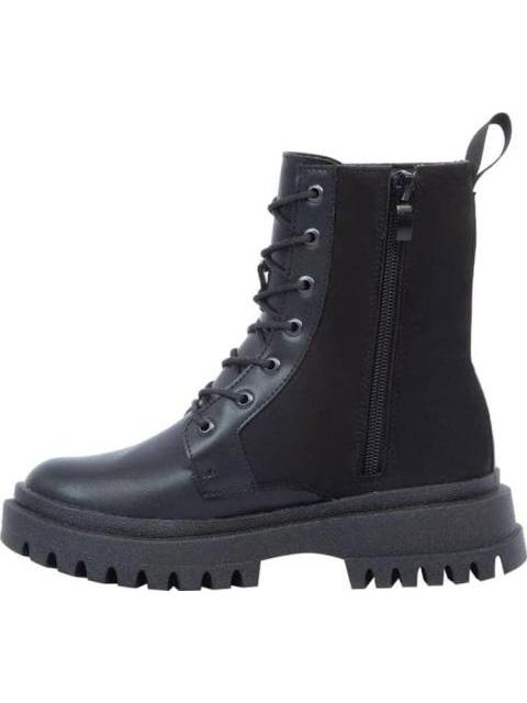 BOTIN MILITAR BRILLOS NEGRO TROPICANA N