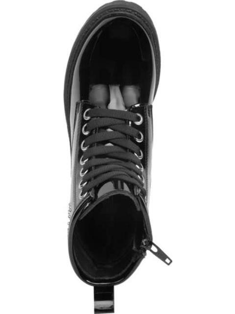 BOTIN MILITAR CORAZON NEGRO BAMBINO