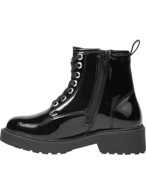 BOTIN MILITAR CORAZON NEGRO BAMBINO