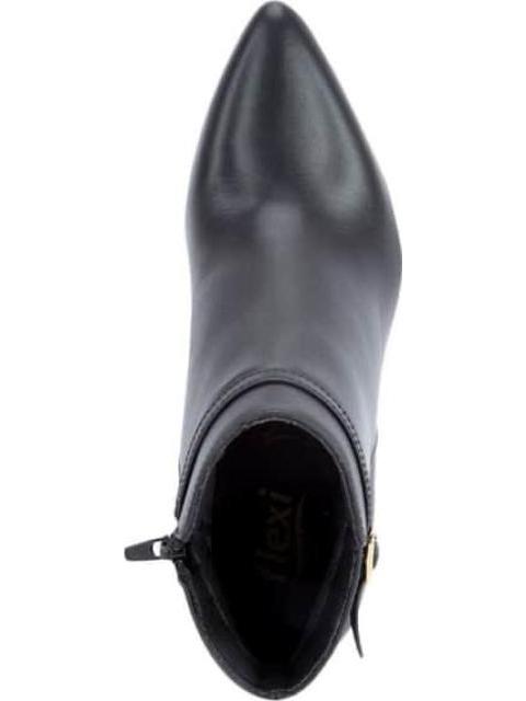 BOTIN PIEL VACUNO NEGRO FLEXI