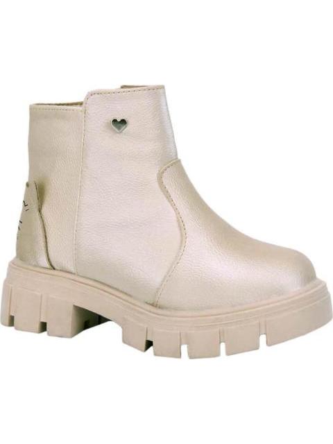 BOTIN SUELA TRACK GATO BEIGE/HUESO VIVIS SHOES KIDS