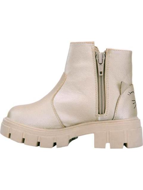 BOTIN SUELA TRACK GATO BEIGE/HUESO VIVIS SHOES KIDS