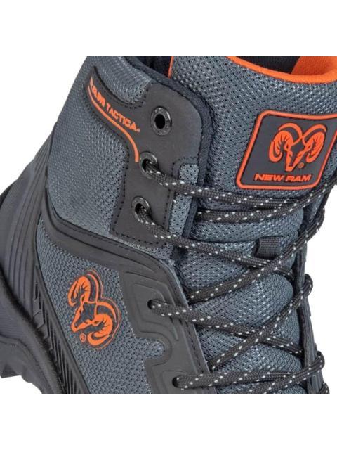 BOTIN TACTICO CASCO DE SEGURIDAD PLATA RAM PRO