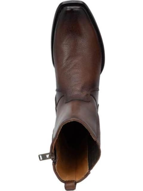 BOTIN VAQUERO CIERRE INTERNO MIEL CUADRA