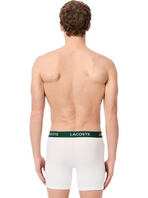 BOXERS LACOSTE SET 3 BOXER NEGRO LACOSTE