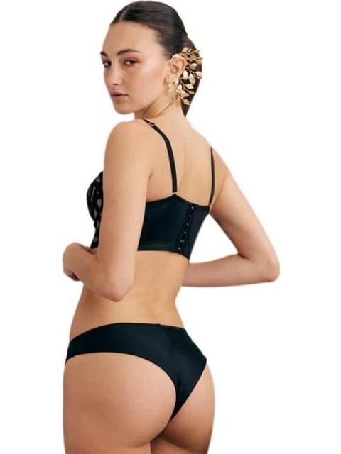 BRASIER BUSTIER NEGRO LOVE TO LOUNGE