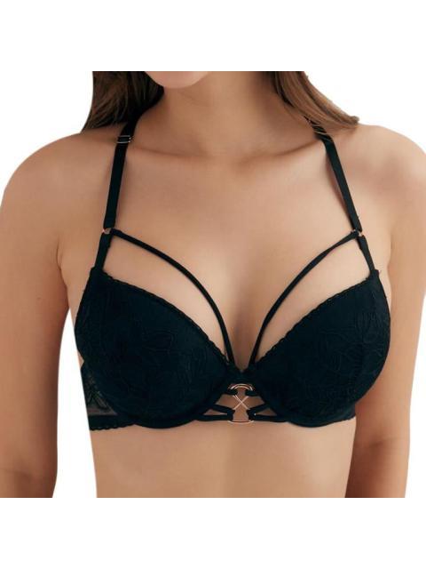 BRASIER CON ACCESORIO NEGRO CARNIVAL