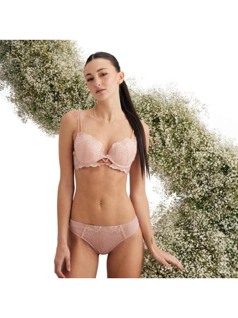 BRASIER DE ENCAJE ROSA CARNIVAL