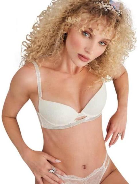 BRASIER PUSH UP MARFIL LOVE TO LOUNGE