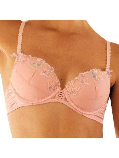 BRASIER BORDADO ROSA LOVE TO LOUNGE