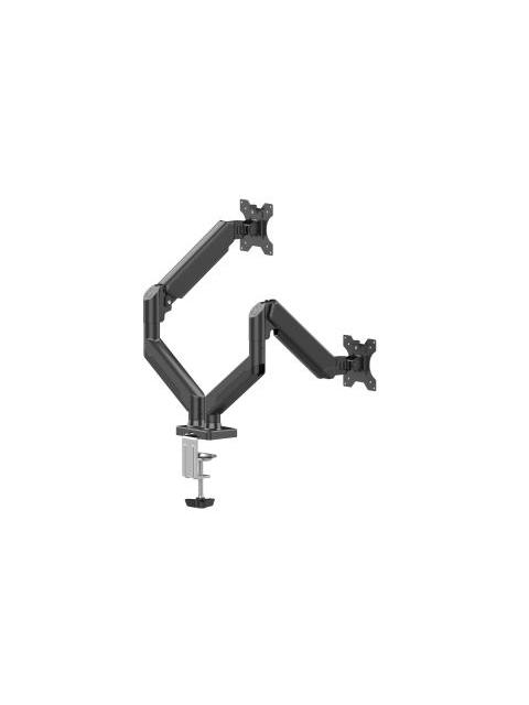 BRAZO ARTICULADOR PARA DOS MONITORES NACEB (NA0214) BRAZO ARTICULADOR PARA DOS MONITORES NA0214 NEGRO DSA2102