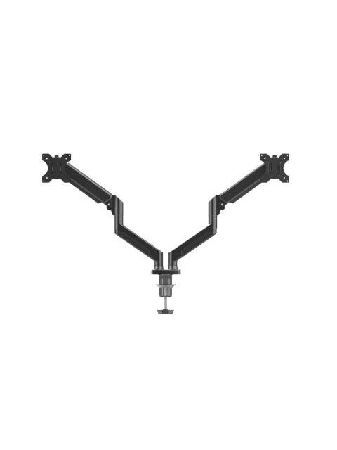 BRAZO ARTICULADOR PARA DOS MONITORES NACEB (NA0214) BRAZO ARTICULADOR PARA DOS MONITORES NA0214 NEGRO DSA2102