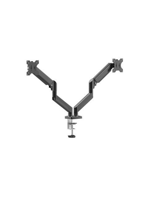 BRAZO ARTICULADOR PARA DOS MONITORES NACEB (NA0214) BRAZO ARTICULADOR PARA DOS MONITORES NA0214 NEGRO DSA2102