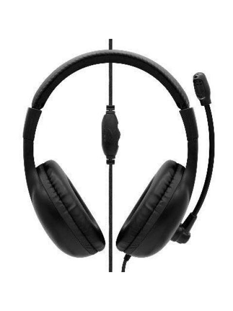 BROBOTIX AUDIFONOS GAMER 963012 ALAMBRICO 1.5 METROS 3.5MM NEGRO