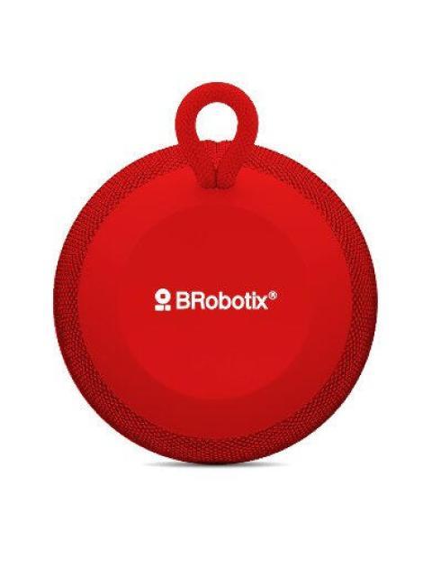 BROBOTIX BOCINA PORTATIL 263816 BLUETOOTH INALAMBRICO 3W RMS USB ROJO