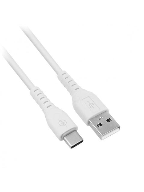 BROBOTIX CARGADOR DE PARED 6001318 5V 1X USB-A BLANCO - INCLUYE CABLE USB A - USB C