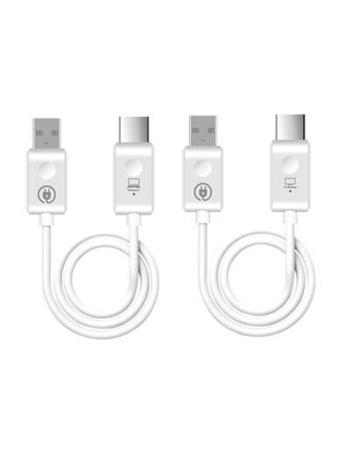 BROBOTIX EXTENSOR HDMI INALAMBRICO HASTA 50 METROS BLANCO