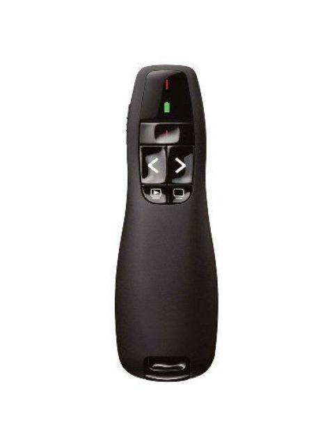 BROBOTIX PRESENTADOR Y APUNTADOR LASER INALAMBRICO USB NEGRO 497356