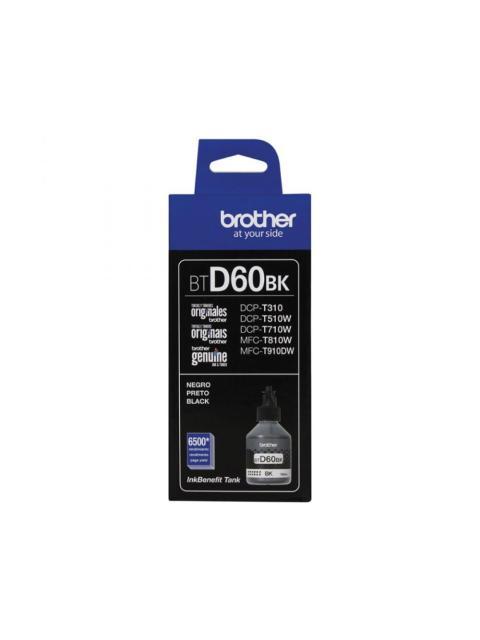 TANQUE DE TINTA BROTHER BTD60 NEGRO 6500 PAGINAS