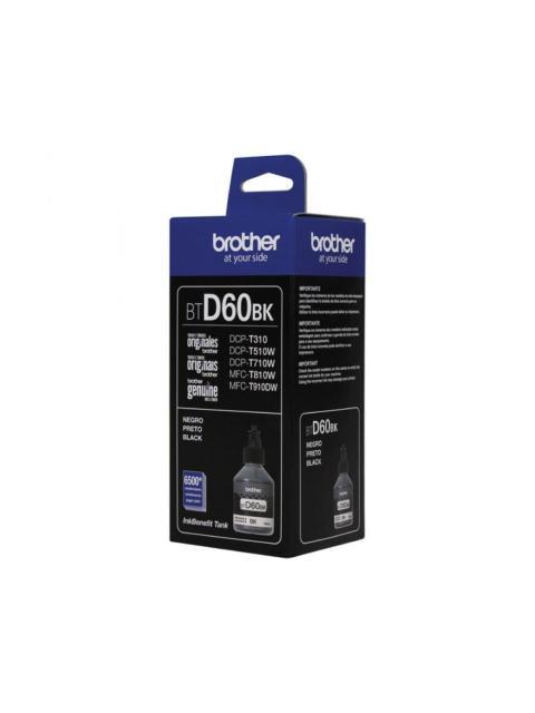 TANQUE DE TINTA BROTHER BTD60 NEGRO 6500 PAGINAS