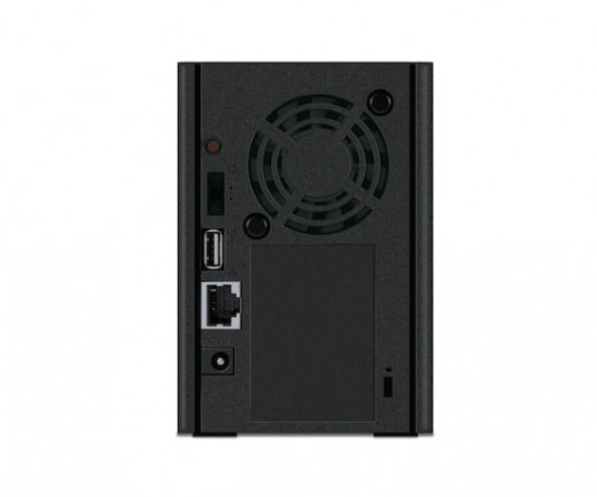 BUFFALO LINKSTATION 220 NAS 8TB (2 X 4TB) MAX. 8TB MARVELL ARMADA 370 0.8GHZ USB 2.0 NEGRO - INCLUYE DISCOS