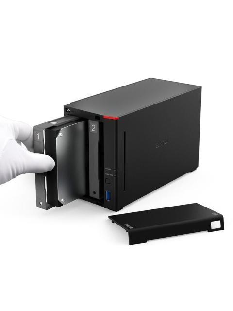 BUFFALO LINKSTATION LS720D NAS DE 2 BAHIAS 8TB HEXA-CORE 1.30GHZ USB 2.0-3.2 RJ-45 NEGRO ? INCLUYE DISCOS DUROS