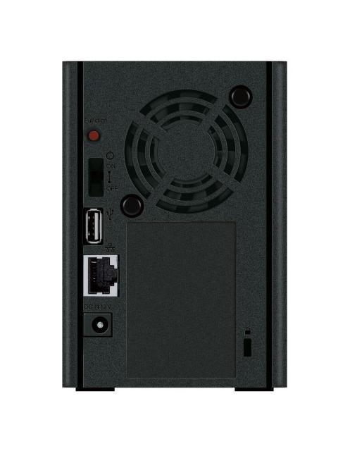 BUFFALO LINKSTATION SOHO NAS DE 2 BAHIAS 8TB (2X 4TB) MARVELL ARMADA 370 0.8GHZ SATA III NEGRO - INCLUYE DISCOS