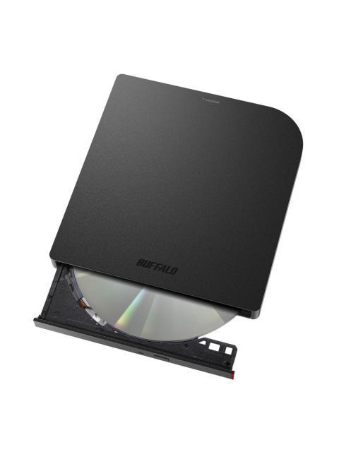 BUFFALO QUEMADOR DE DVD DVD+R 8X-DVD+RW 8X USB 3.2 EXTERNO NEGRO