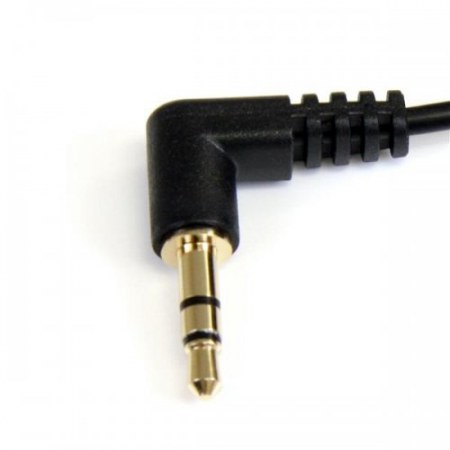 STARTECH  CABLE EXTENSOR DE AUDIO 35MM MACHO - 35MM MACHO 90CM NEGRO