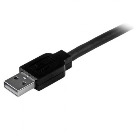 STARTECH  CABLE USB 2.0 A MACHO - USB 2.0 B MACHO 15 METROS NEGRO