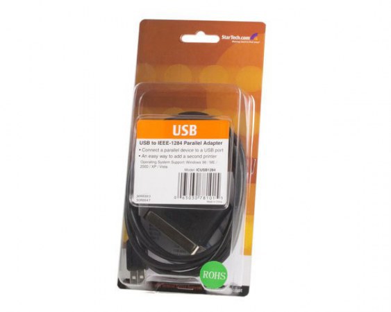 STARTECH  CABLE PARA IMPRESORA USB A - CENTRONICS 36 1.8 METROS