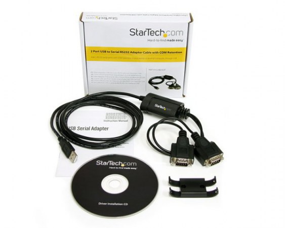 STARTECH CABLE USB A 2X SERIAL DB9 1.83 METROS