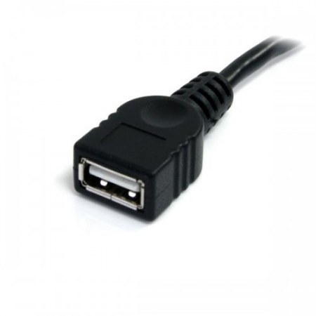 STARTECH  CABLE DE EXTENSION USB 2.0 A MACHO - USB A HEMBRA 1.8 METROS NEGRO