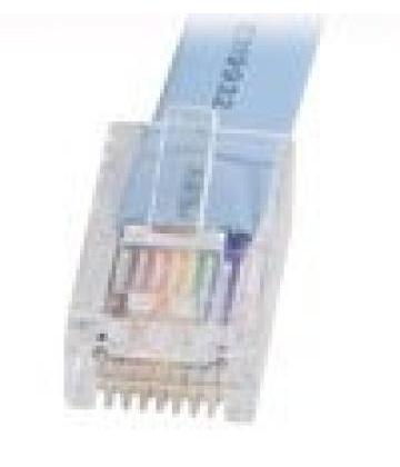 STARTECH  CABLE RJ45 MACHO - SERIAL DB9 HEMBRA 1.8 METROS AZUL