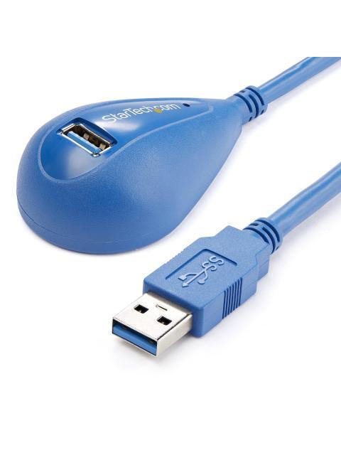 CABLE 1.5M ESCRITORIO USB3.0 A MACHO A HEMBRA STARTECH USB3SEXT5DSK