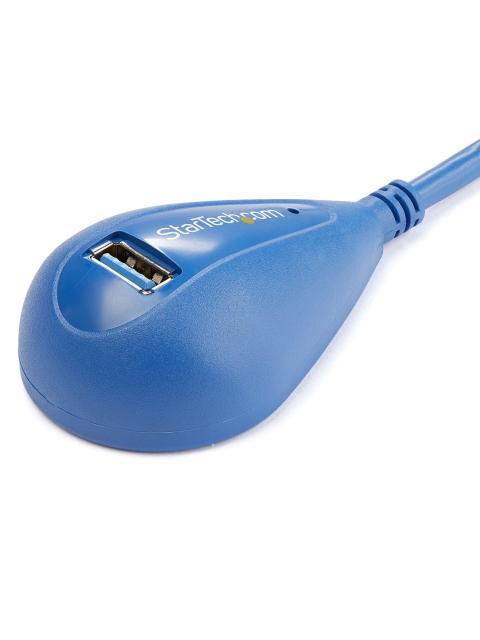 CABLE 1.5M ESCRITORIO USB3.0 A MACHO A HEMBRA STARTECH USB3SEXT5DSK