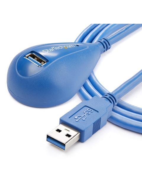 CABLE 1.5M ESCRITORIO USB3.0 A MACHO A HEMBRA STARTECH USB3SEXT5DSK