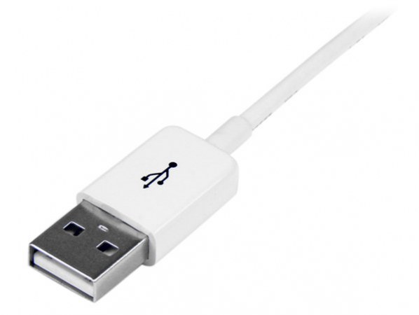 STARTECH  CABLE USB 2.0 A MACHO - USB A HEMBRA 1 METRO BLANCO