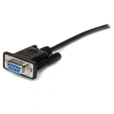 STARTECH  CABLE SERIAL DB-9 MACHO - DB-9 HEMBRA 1 METRO NEGRO