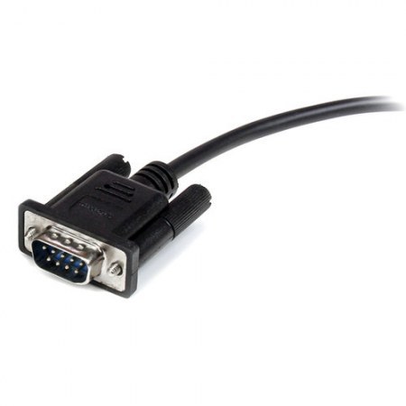 STARTECH  CABLE SERIAL DB-9 MACHO - DB-9 HEMBRA 1 METRO NEGRO