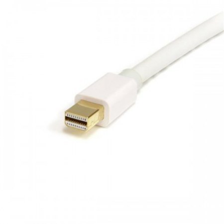 STARTECH  CABLE MINI DISPLAYPORT MACHO - DISPLAYPORT 1.2 MACHO 4K 60HZ 2 METROS BLANCO