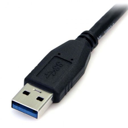 STARTECH  CABLE USB 3.0 SUPER SPEED USB A MACHO - MICRO USB B MACHO 50CM NEGRO