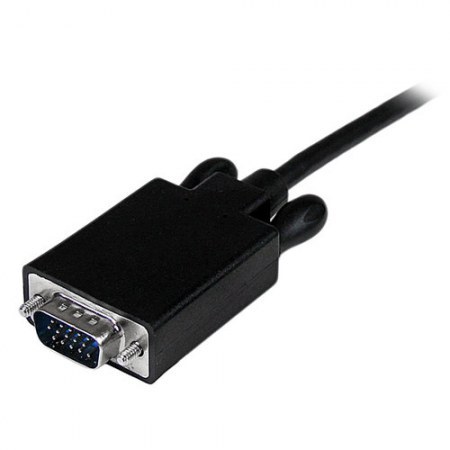 STARTECH  CABLE DISPLAYPORT 1.2 MACHO - VGA (D-SUB) MACHO 1080P 60HZ 90CM NEGRO