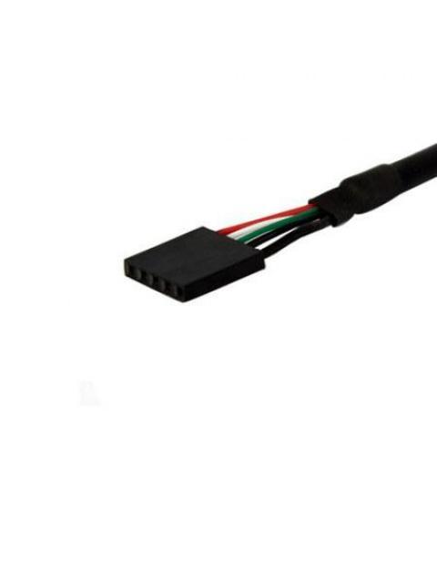 STARTECH  CABLE USB 2.0 IDC HEMBRA - USB A HEMBRA 90CM NEGRO
