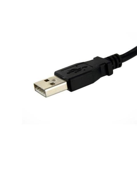 STARTECH  CABLE USB 2.0 USB A MACHO - USB A HEMBRA 90CM NEGRO