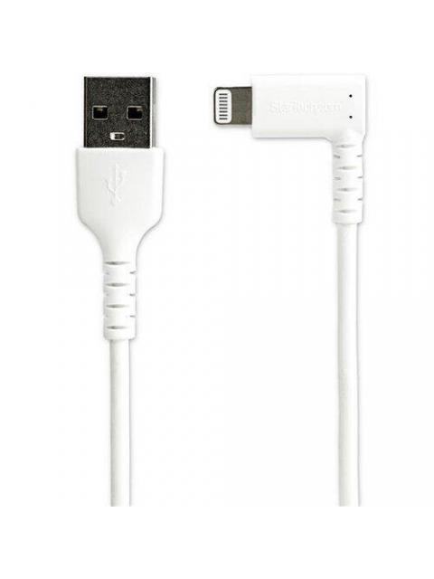 STARTECH  CABLE DE CARGA CERTIFICADO MFI USB A MACHO - LIGHTNING MACHO 2 METROS BLANCO PARA IPOD-IPHONE-IPAD