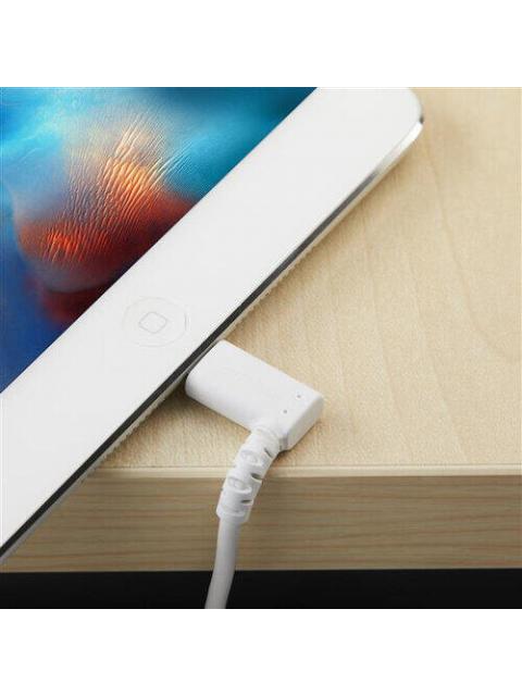 STARTECH  CABLE DE CARGA CERTIFICADO MFI USB A MACHO - LIGHTNING MACHO 2 METROS BLANCO PARA IPOD-IPHONE-IPAD